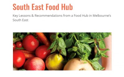New report released – lessons from running a food hub