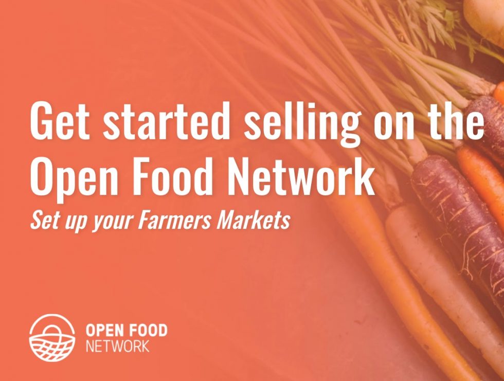 How to start an online farmers' market Open Food Network Australia