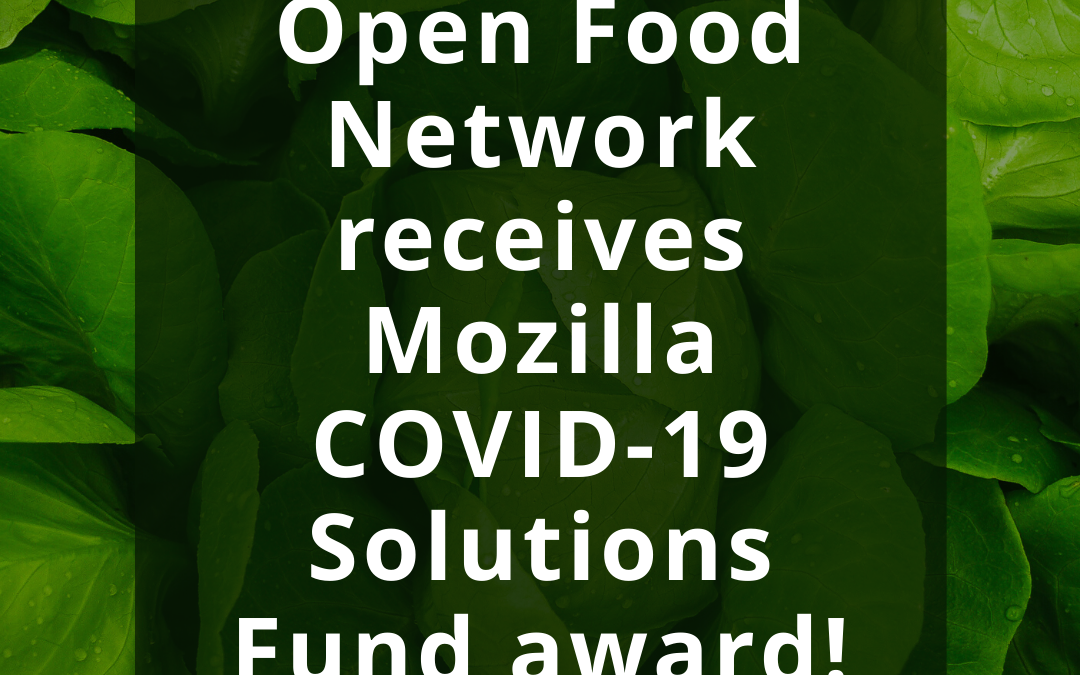 Open Food Network wins international award!