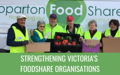 Strengthening Victoria’s Foodshare organisations
