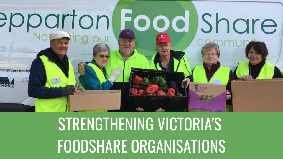 Strengthening Victoria's Foodshare Organisations - Pictured: Shepparton Food Share - Courtesy Shepparton Local news. 