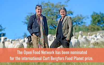 We have been nominated for the international Curt Bergfors Food Planet Prize