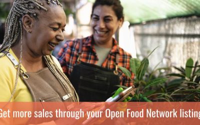 Get more sales through your Open Food Network listing