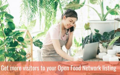 Get more visitors to your Open Food Network listing