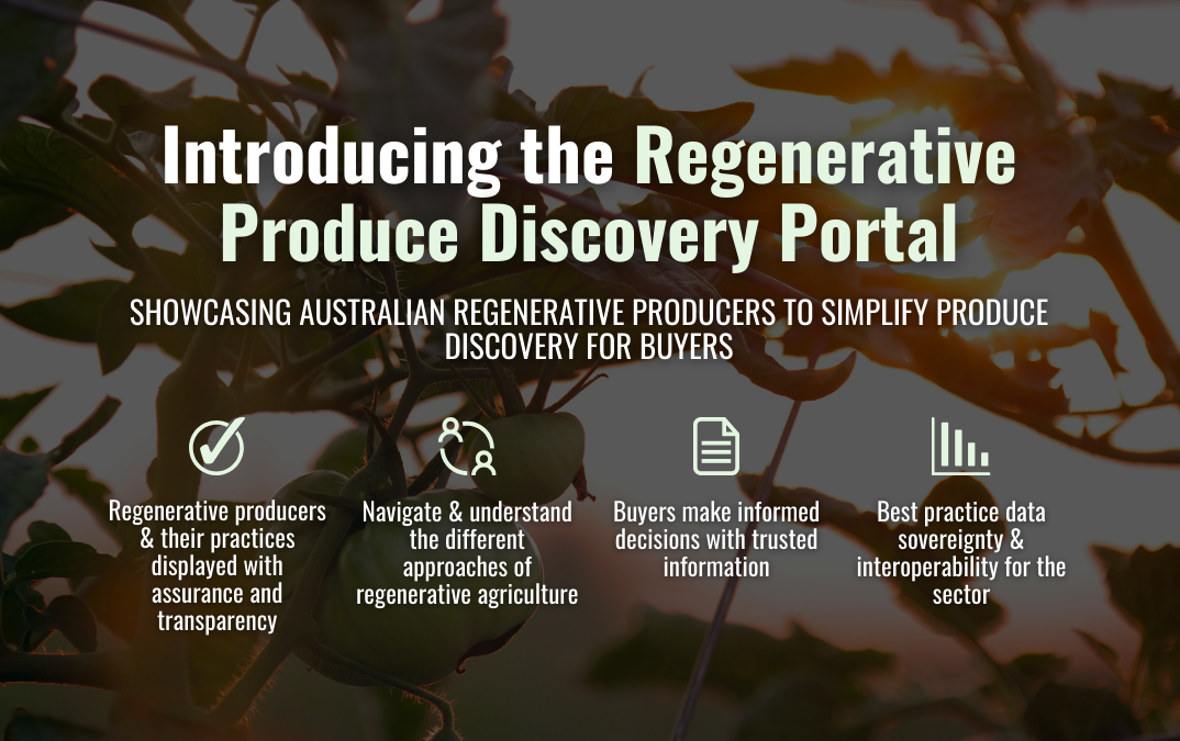 Introducing the Regenerative Produce Discovery Portal