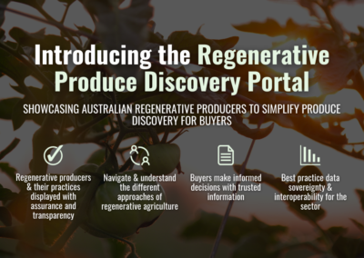 Introducing the Regenerative Produce Discovery Portal